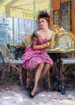 Impresionismo Painting - Pretty Lady KR 004 Impresionista